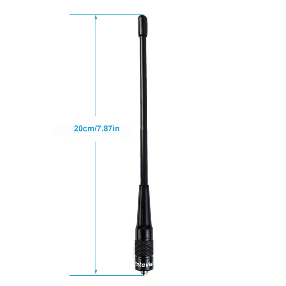 Retevis RHD-701 Flexible Dual Band Replacement Antenna (SMA-Female)