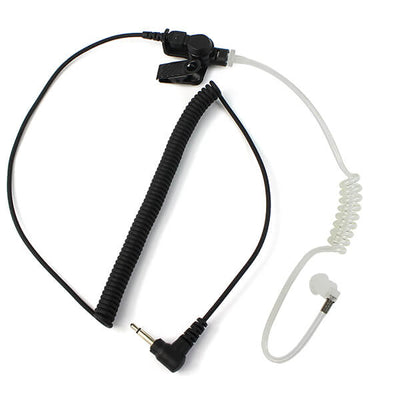 Retevis 3.5mm Listen-Only Acoustic Tube Earpiece for Speaker Mics
