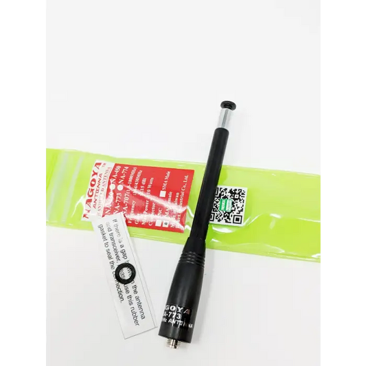Black Nagoya NA-773 antenna with an SMA-M connector.
