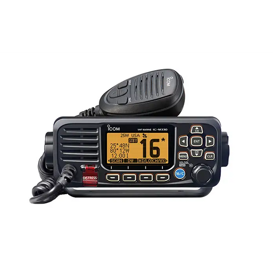 Icom IC-M M330 Fixed Mount VHF Marine Transceiver - Radio