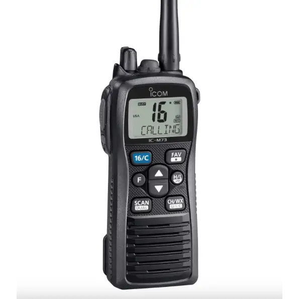 Icom IC-M73 Handheld VHF Marine Band Transceiver Two Way