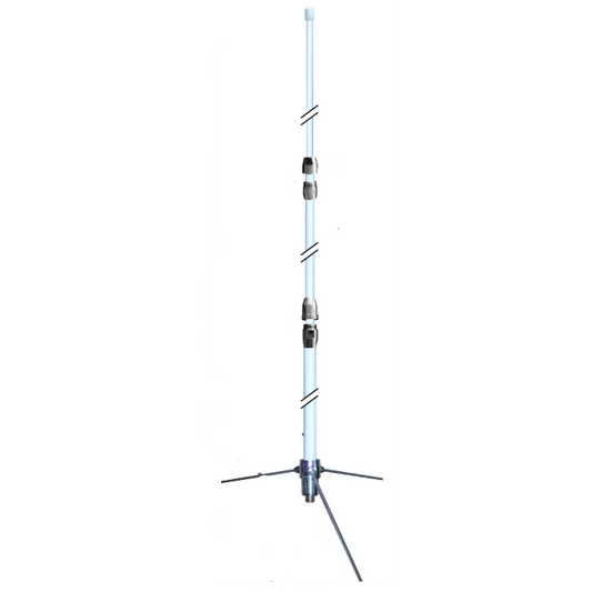 DistribuComm COMMB300 High-Gain Dual Band Base Antenna (8.3dB / 11.7dB)