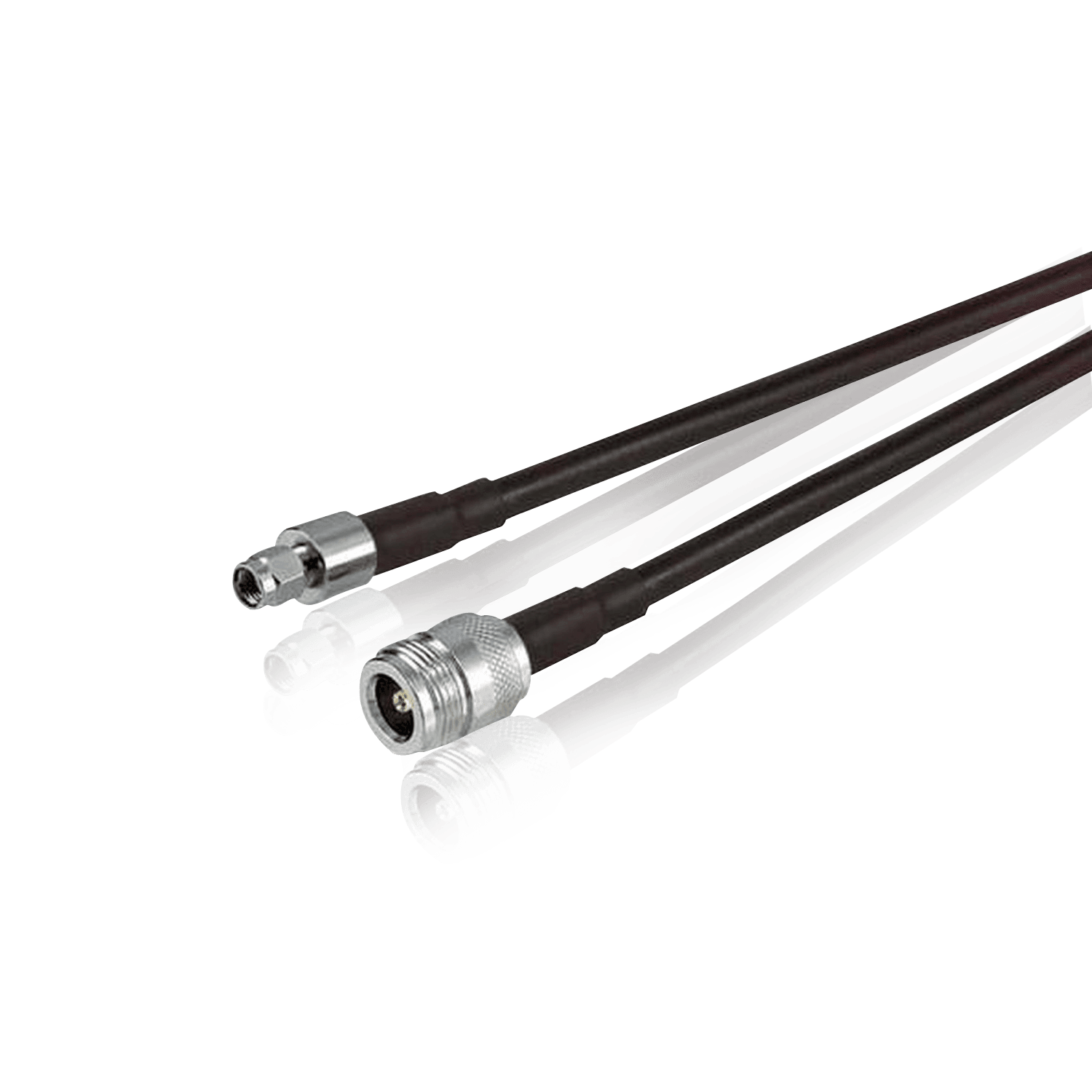 Coaxial cables with N-type and SMA connectors