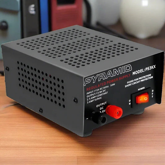 Black Pyramid PS3KX regulated power supply.