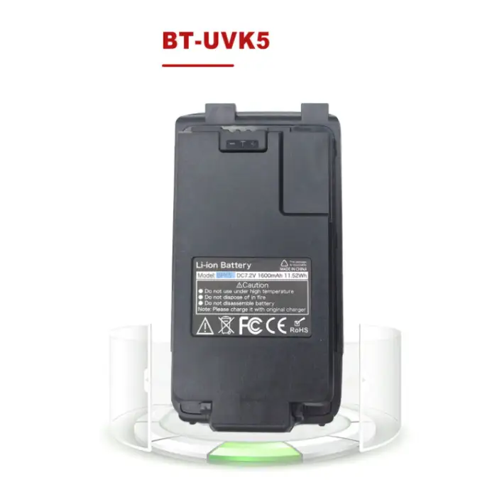 Quansheng BPK5 1600 mAh Battery UV-K5 / UV-K5(8) UV-K6