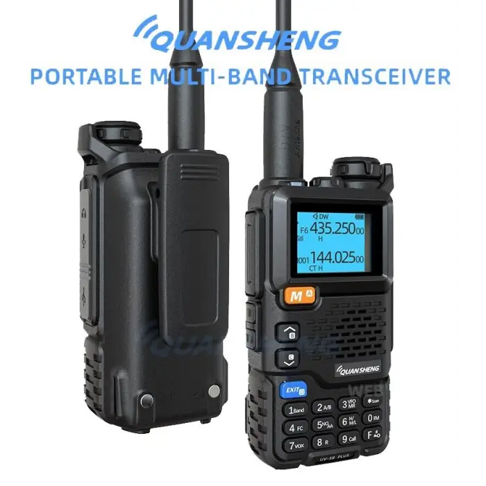 Quansheng UV-5R Plus Multiband Amateur Ham Radio Transceiver