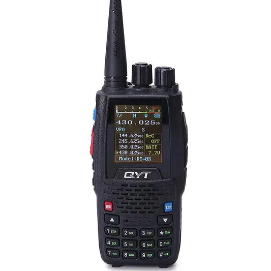 QYT KT-8R CA Tri-Band 144 / 220 / 440 Amateur Ham Radio