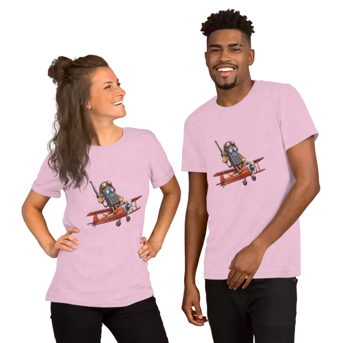 RadioWave Activewear Handy Talky In The Sky Unisex t-shirt