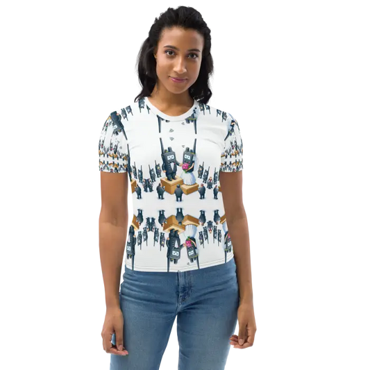 Printed t-shirt.
