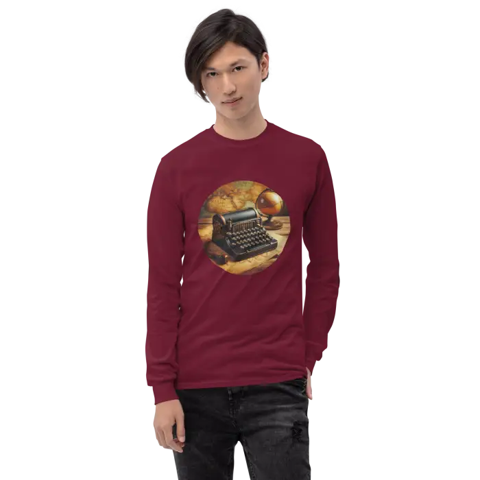 RadioWave Activewear Vintage Seafarers Typewriter Men’s