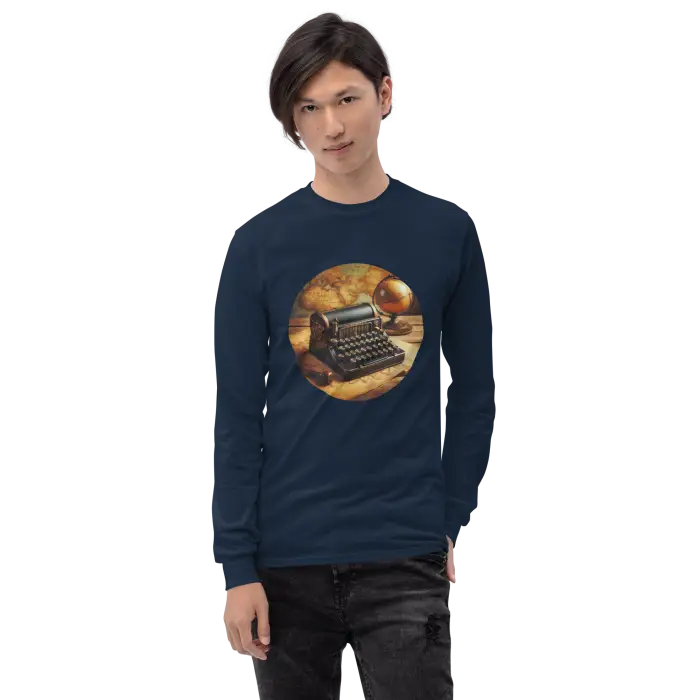 RadioWave Activewear Vintage Seafarers Typewriter Men’s