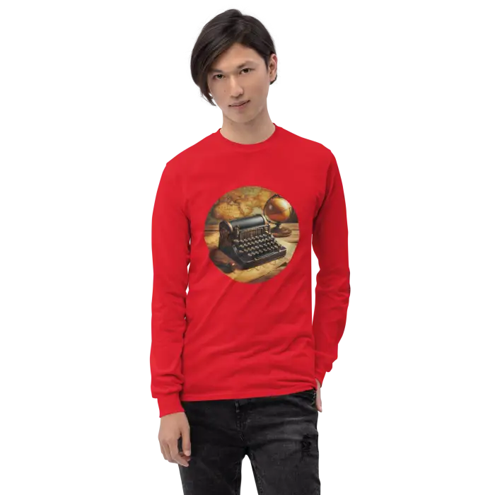 RadioWave Activewear Vintage Seafarers Typewriter Men’s