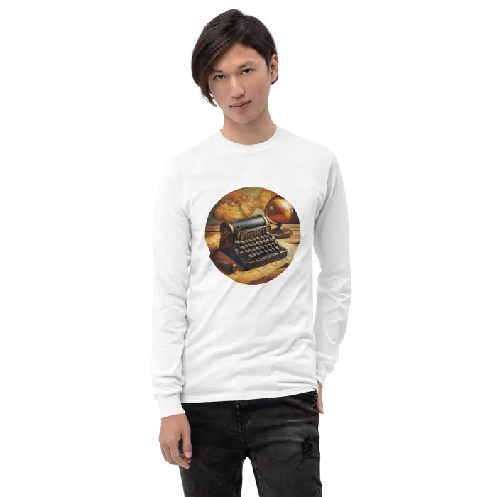 RadioWave Activewear Vintage Seafarers Typewriter Men’s