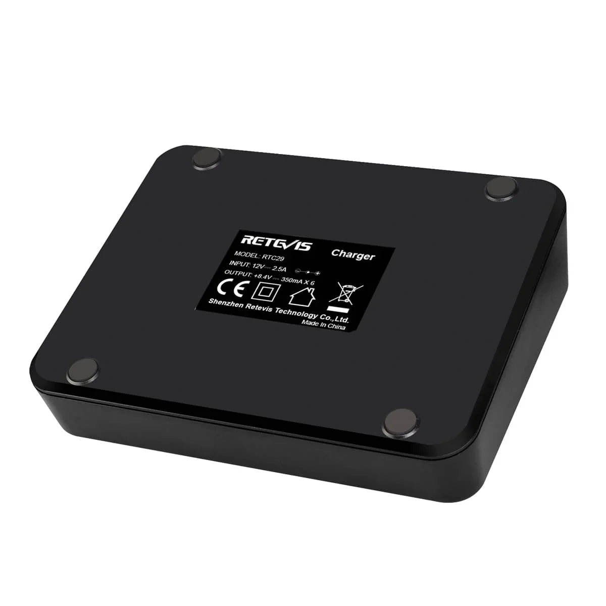 Black Retevis charger.