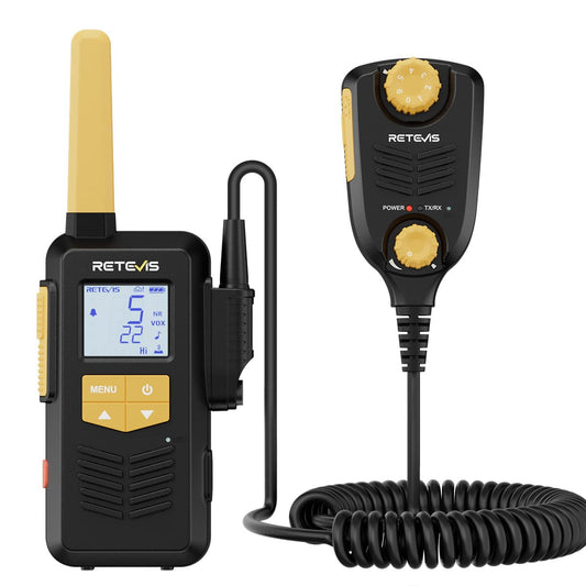 Retevis EZTalk 2S IP67 Waterproof 5W GMRS Skiing Radio (USA Only)