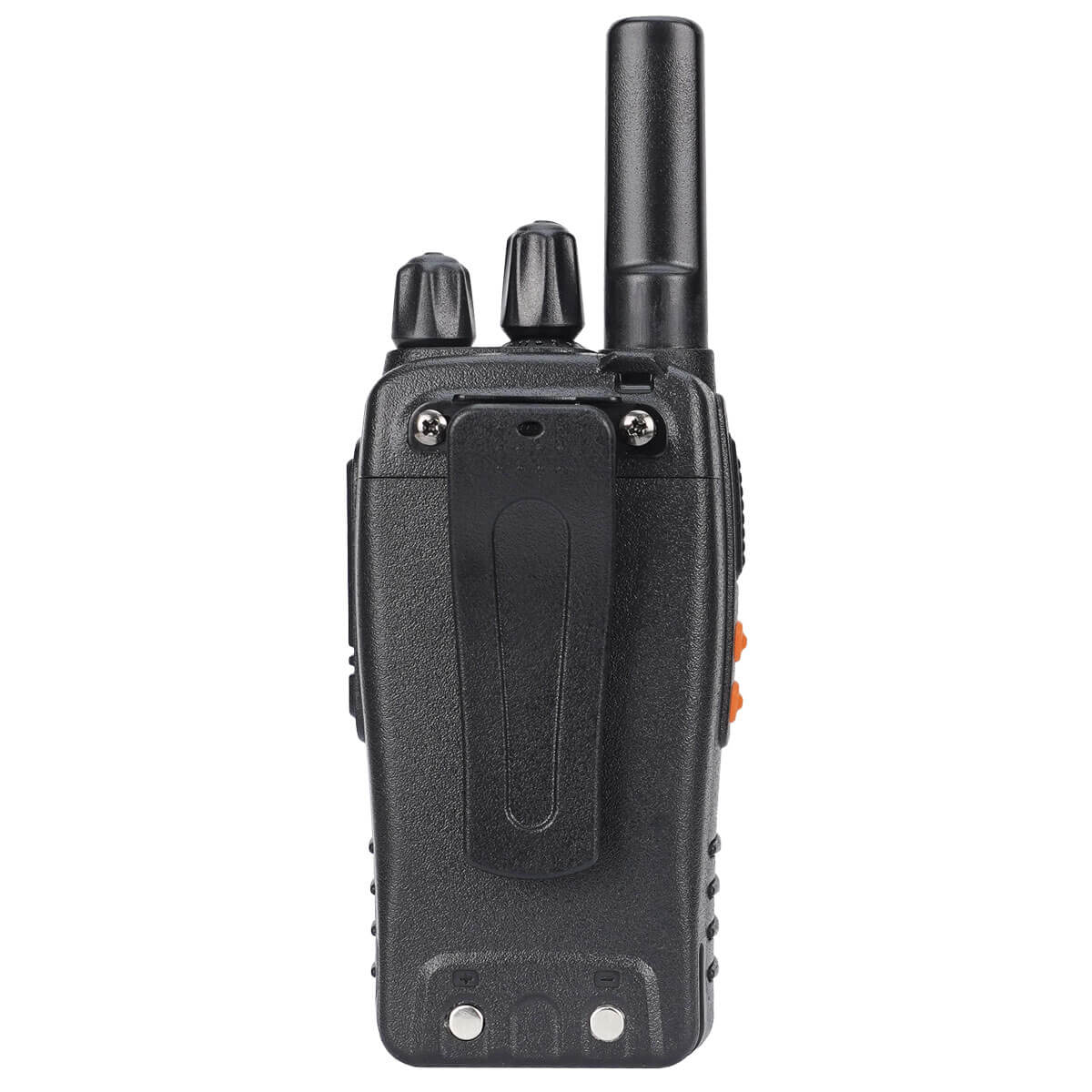 Black two-way radio.