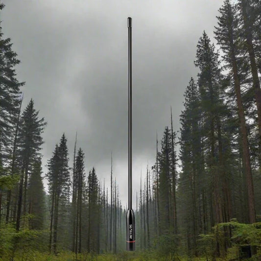 Black, slender antenna.