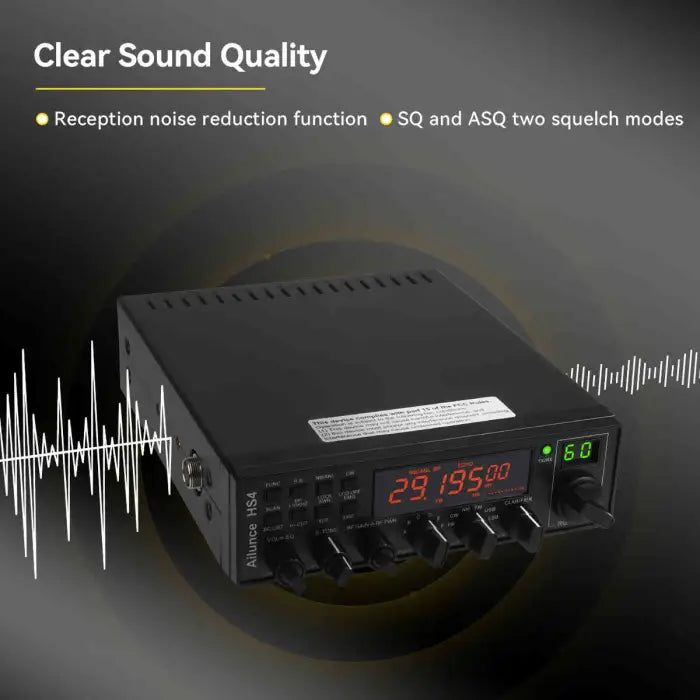 Black Ailunce HS4 radio.