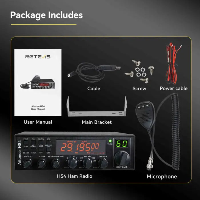 Ham radio package.