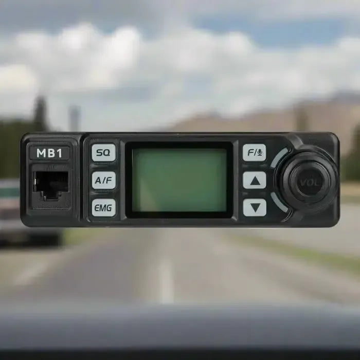 Retevis MB3A 40-Channel AM/FM CB Radio Kit – With MR500 Antenna – Mobile Car Setup