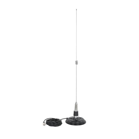 CB radio antenna with magnetic base.