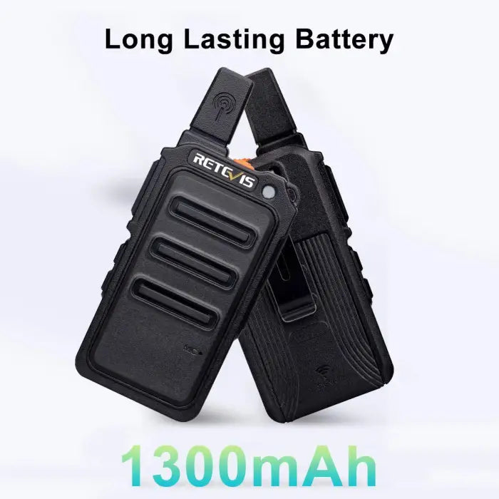 Retevis RT19 Super Slim GMRS License Free Walkie Talkie (2