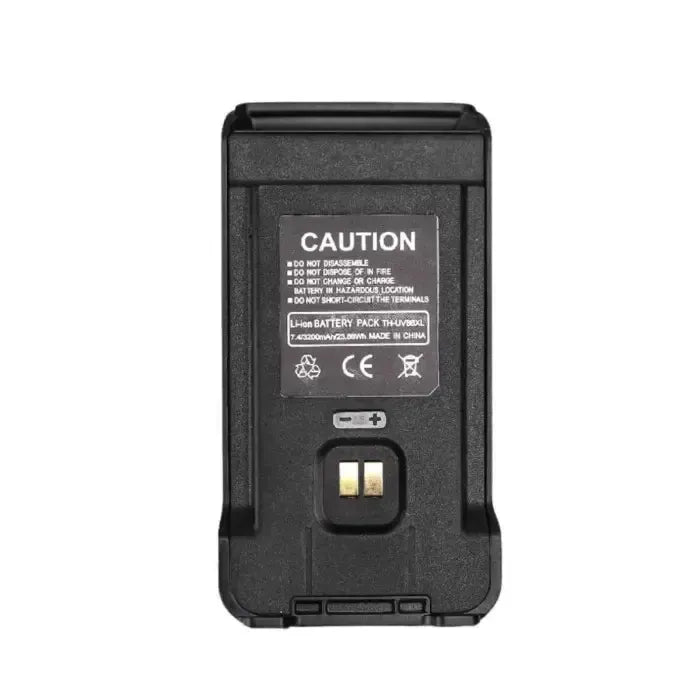 Retevis RT85 Lithium-Ion battery pack with caution label and electrical contacts