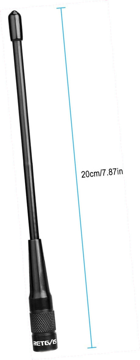 Retevis RHD-701 Flexible Dual Band Replacement Antenna (SMA-Male)