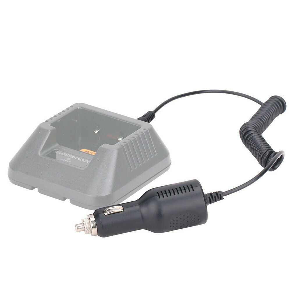 BF-TECH CA 12V DC Vehicle Mobile Charger Cable for Handheld Radio Desktop Docks