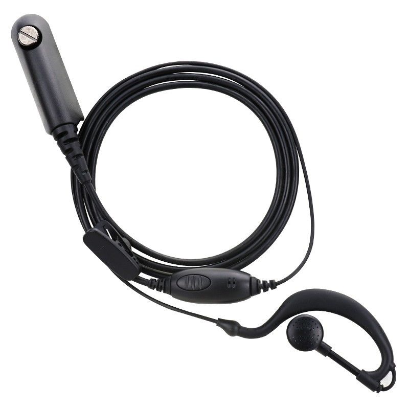 BF-TECH CA Waterproof Multi-Pin Earpiece Headset with Inline PTT Mic for UV-9R Series