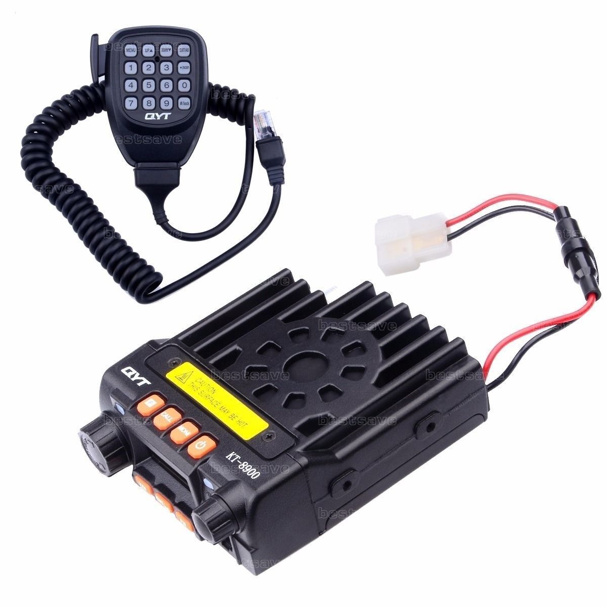 BF-TECH CA QYT KT-8900 25W Dual-Band Mini Mobile Amateur Radio