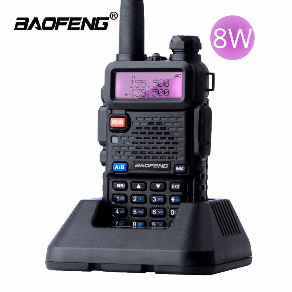 BF-TECH CA UV-5R 8W High-Power Dual-Band Amateur Ham Radio