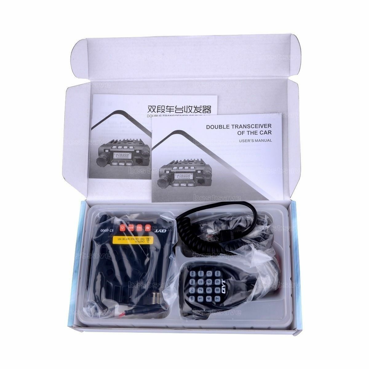 BF-TECH CA QYT KT-8900 25W Dual-Band Mini Mobile Amateur Radio