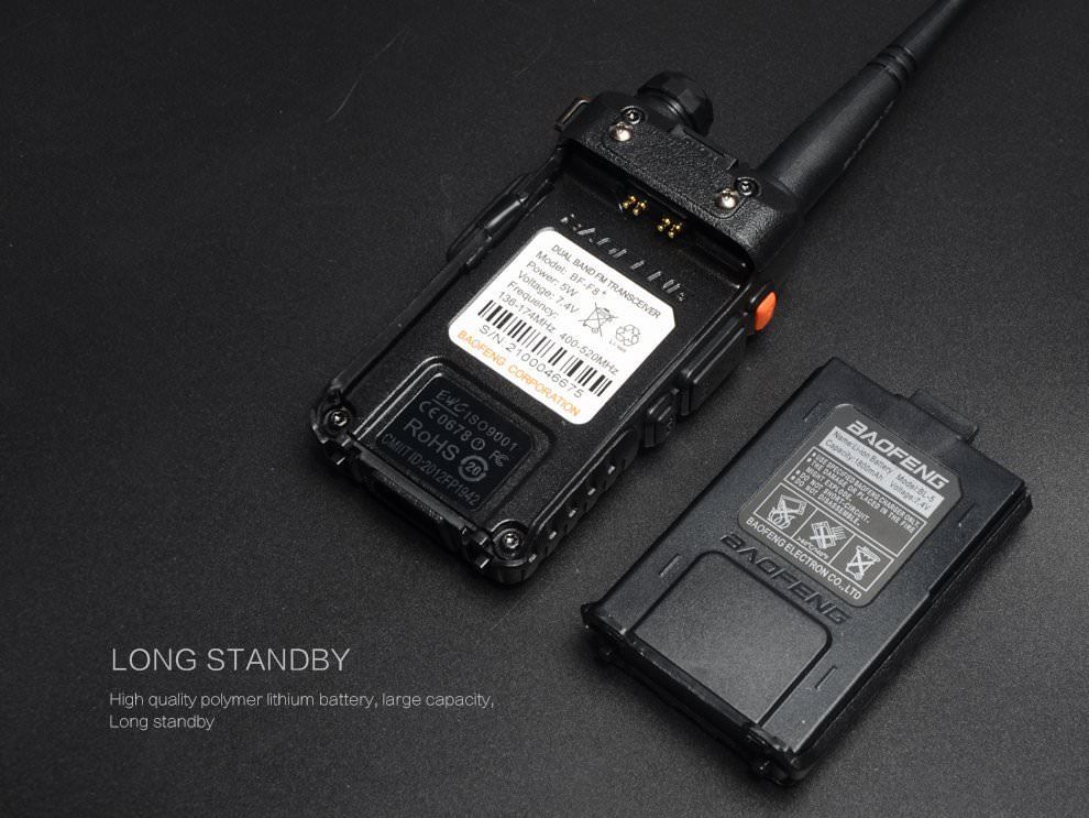 Baofeng BF-F8+ Dualband-Amateurfunkgerät 