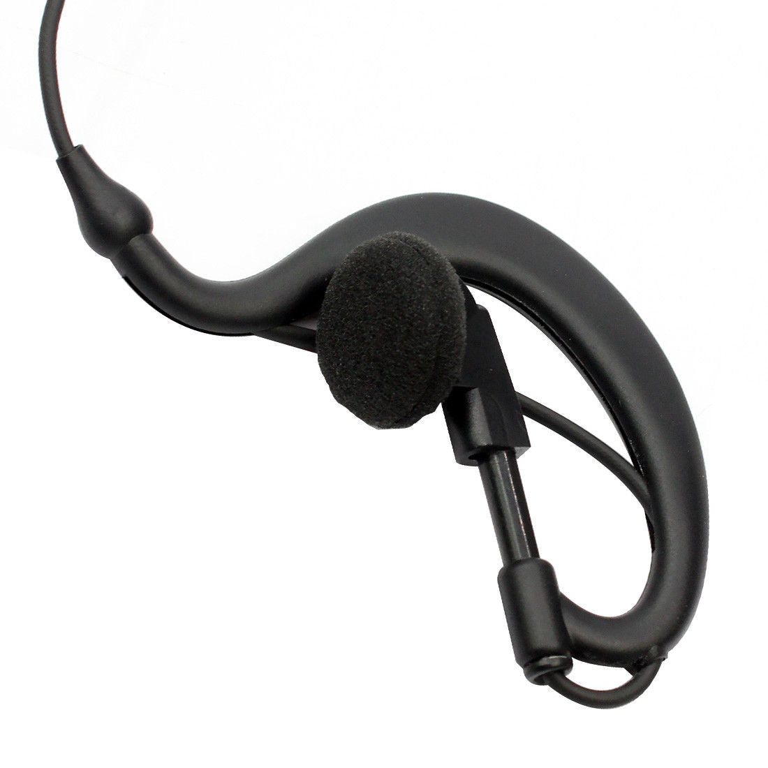 BF-TECH CA Waterproof Multi-Pin Earpiece Headset with Inline PTT Mic for UV-9R Series