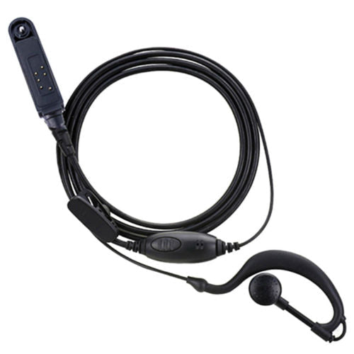 BF-TECH CA Waterproof Multi-Pin Earpiece Headset with Inline PTT Mic for UV-9R Series