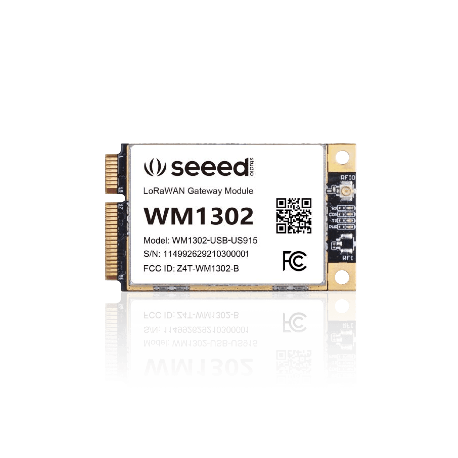 Two stacked LoRaWAN gateway modules.