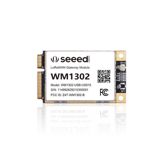 Two stacked LoRaWAN gateway modules.