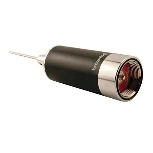 Black and silver antenna.