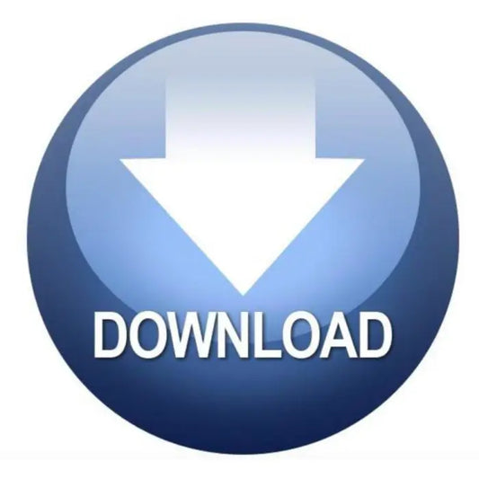 Blue download button.