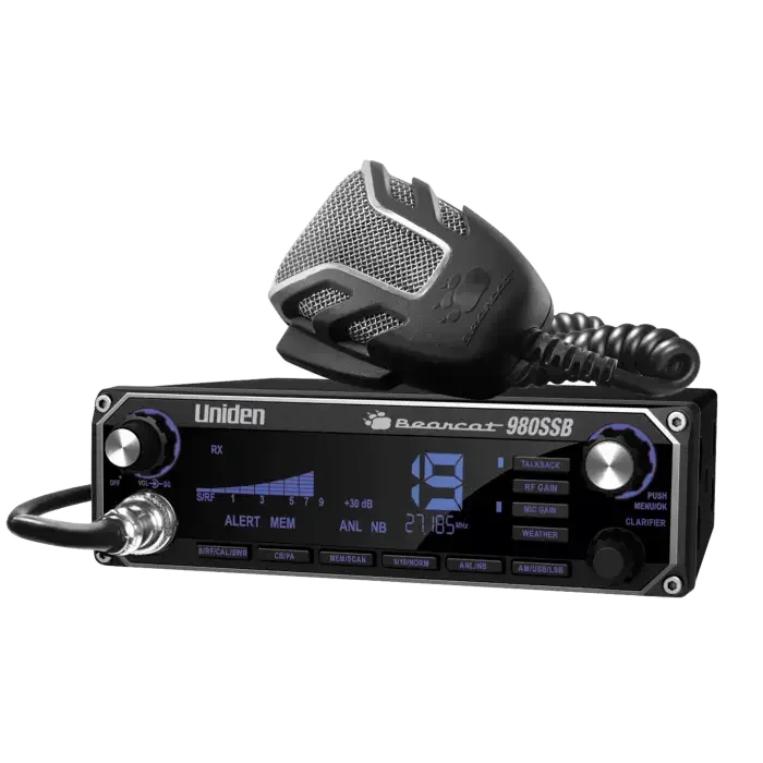 Uniden Bearcat 980SSB Single Sideband CB Radio with 7 Color