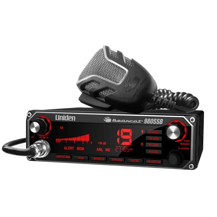 Uniden Bearcat 980SSB Single Sideband CB Radio with 7 Color