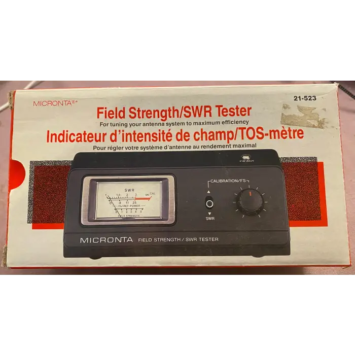 Micronta field strength/SWR tester.