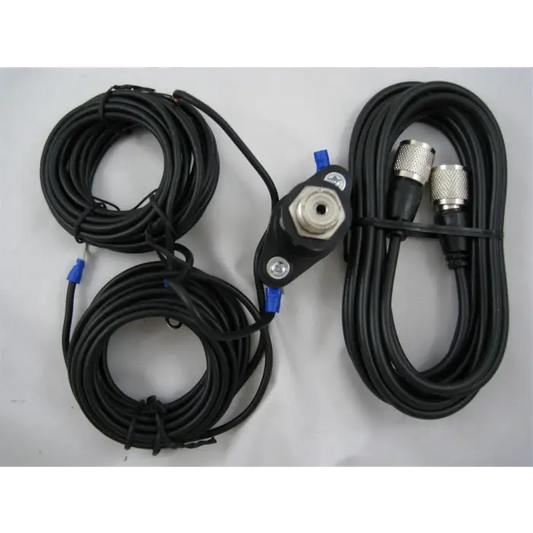Antenna kit with cables and connector.