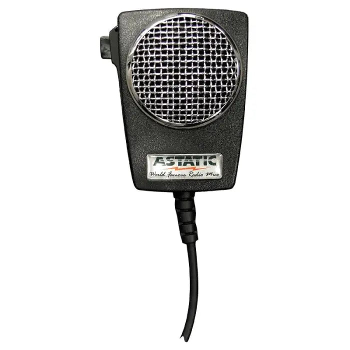Astatic D104M6B Amplified Ceramic Power 4-Pin CB Microphone