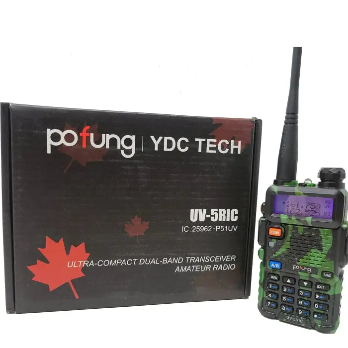 Pofung BaoFeng UV-5RIC VHF 144-148 MHz UHF 430-450 Dual Band