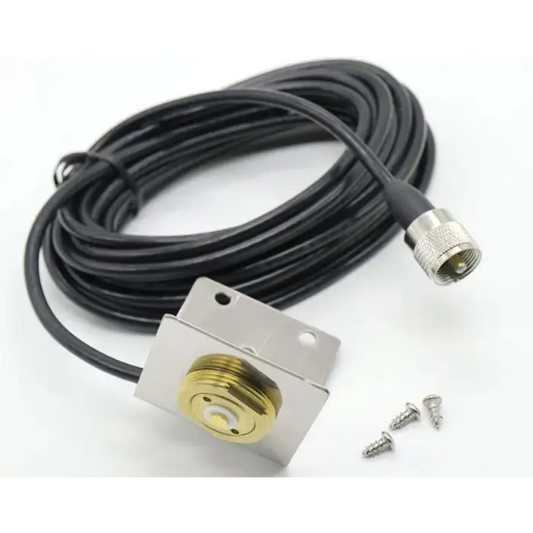 ShengDa Com SDNMLB NMO Fender Mount Mobile Antenna With 4M