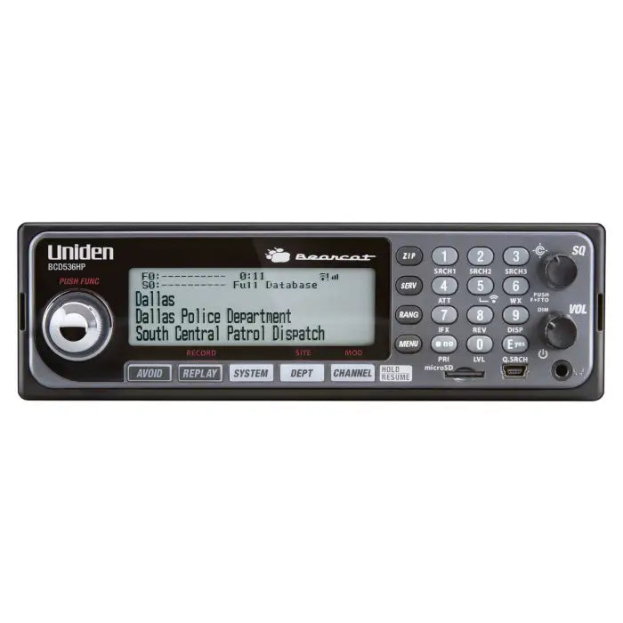 Uniden BCD536HP HomePatrol Series Radio Scanner with Wi-Fi