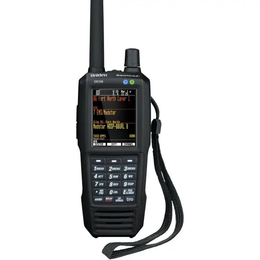 Uniden SDS100 True I/Q™ Digital Handheld Police Scanner -