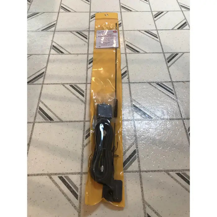 Packaged car antenna.